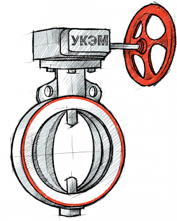 Затворы дисковые